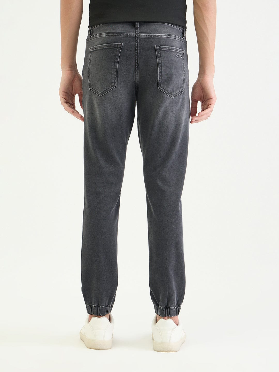 Antony Morato Men Skinny Fit Charcoal Grey Solid Jeans