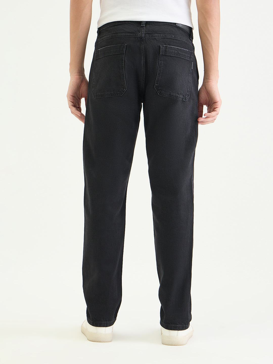 Antony Morato Men Slim Fit Black Solid Jeans