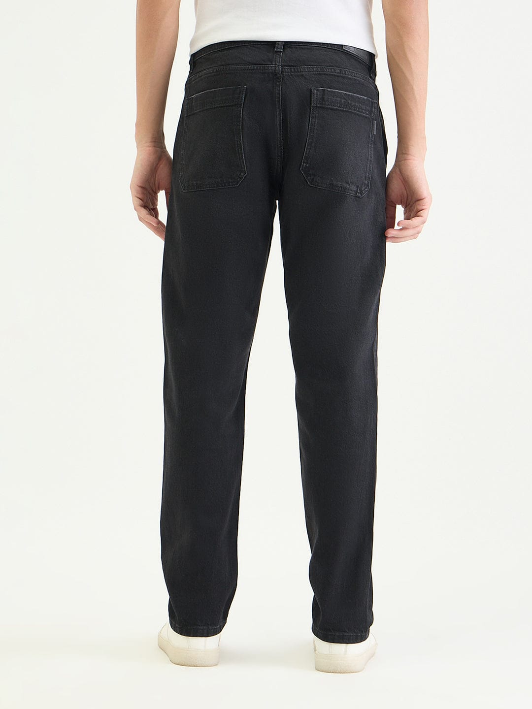 Antony Morato Men Slim Fit Black Solid Jeans