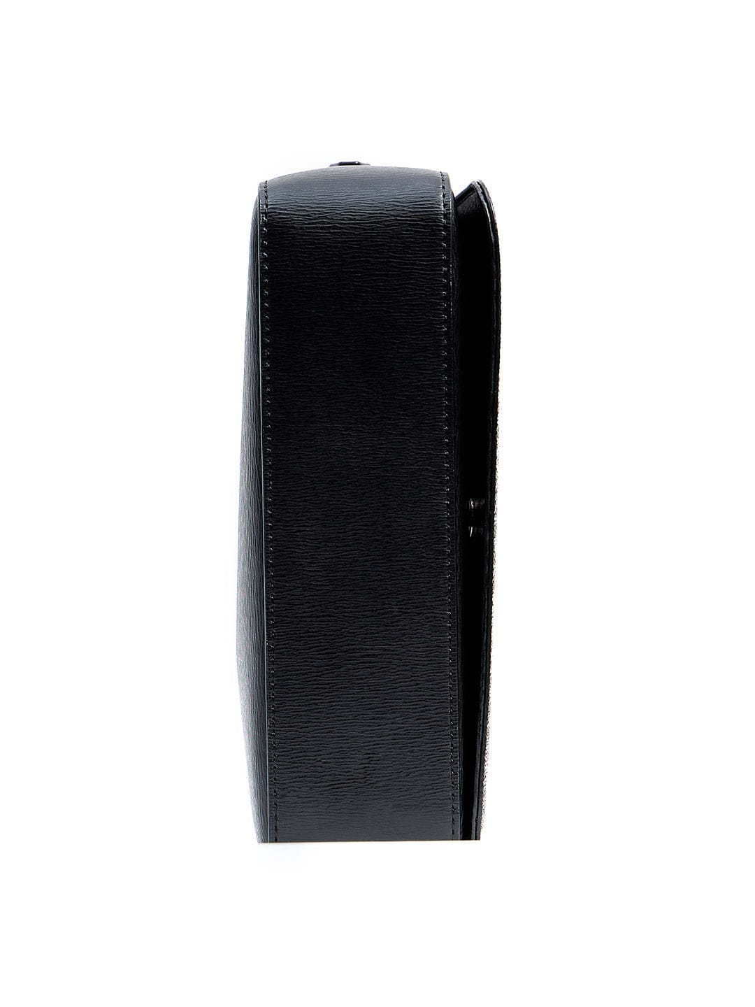 DKNY Women Black Logo Flap Cross Body Bag