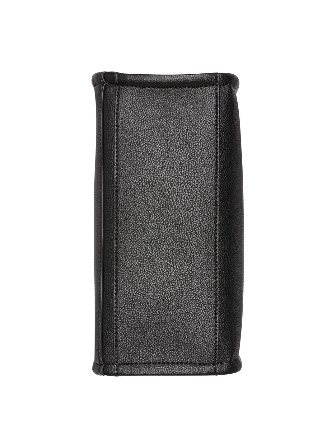 DKNY Womens Black Logo Woven Satchel bag