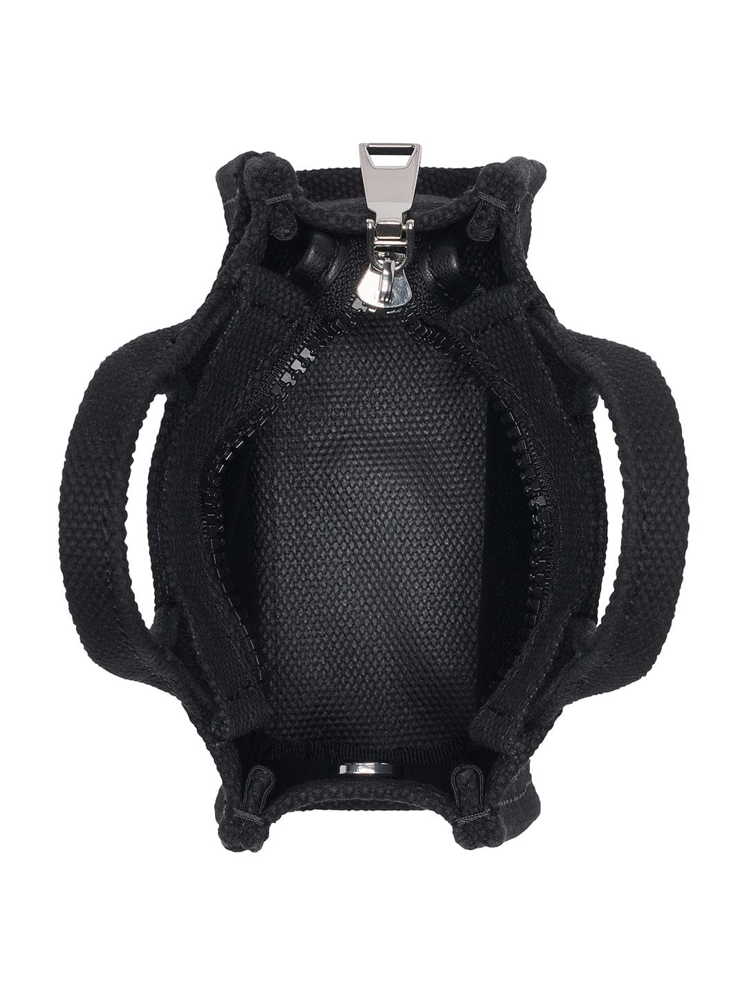 DKNY Womens Black Logo Woven Satchel bag