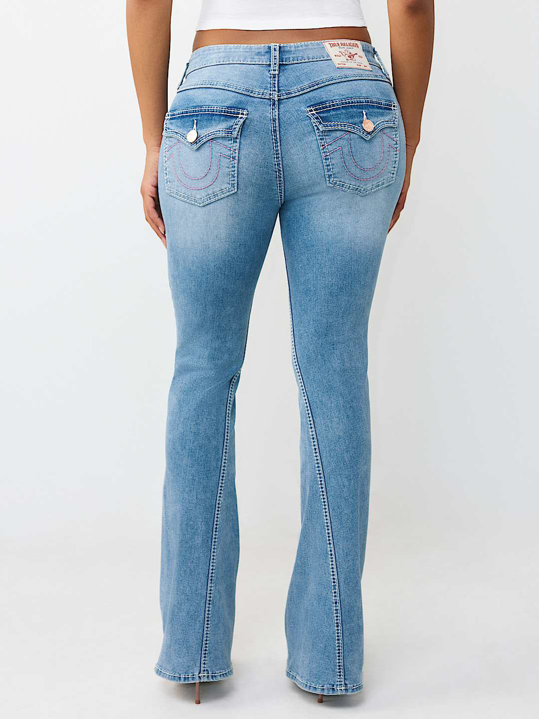 True Religion Blue Joey Big T Women Jeans