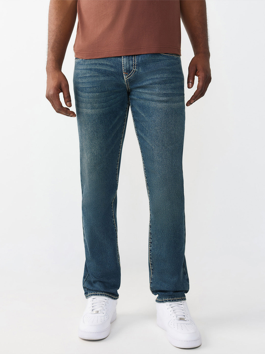 True Religion Blue Geno Big T Men Jeans