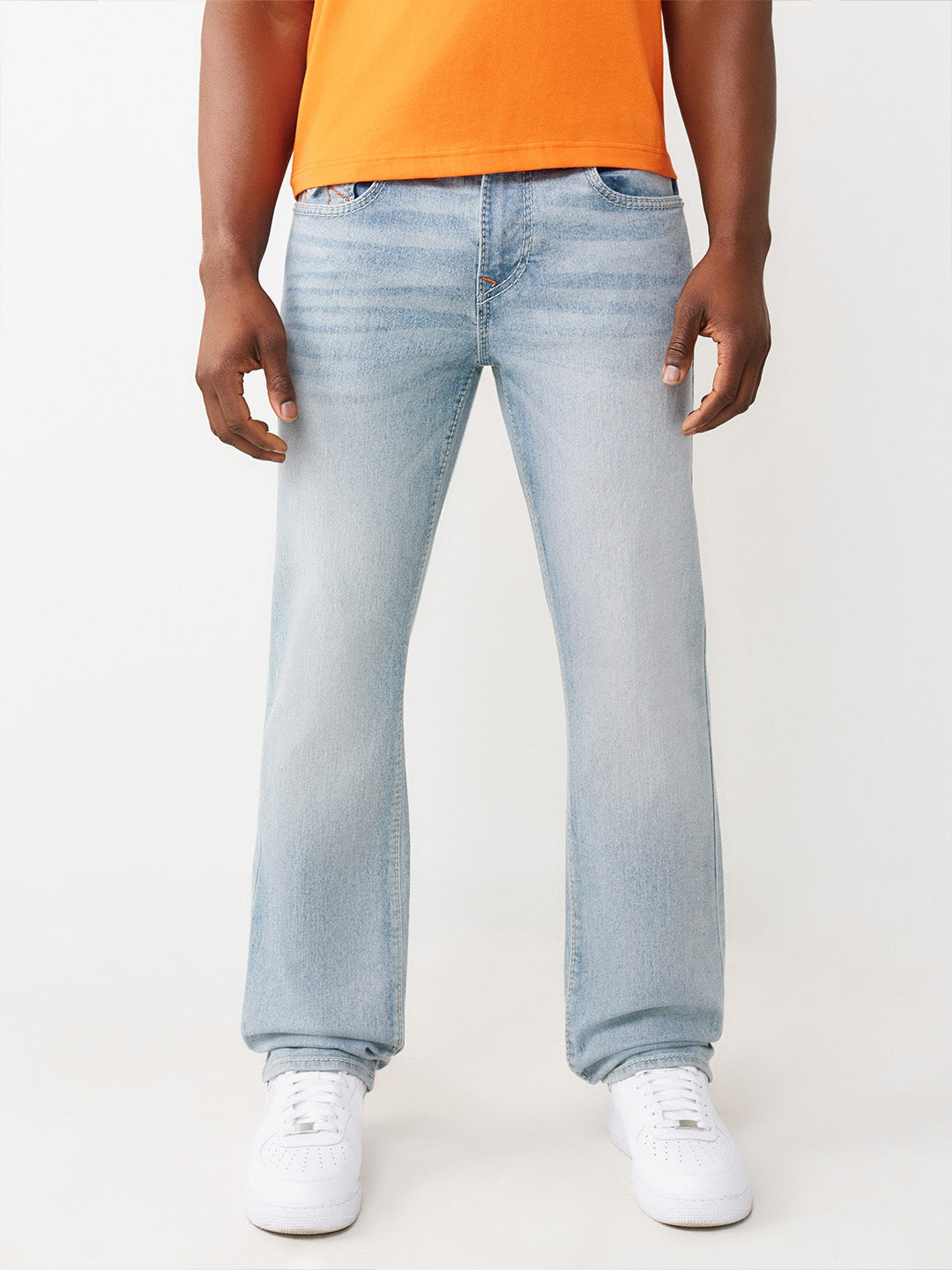 True Religion Blue Ricky Big T Men Jeans