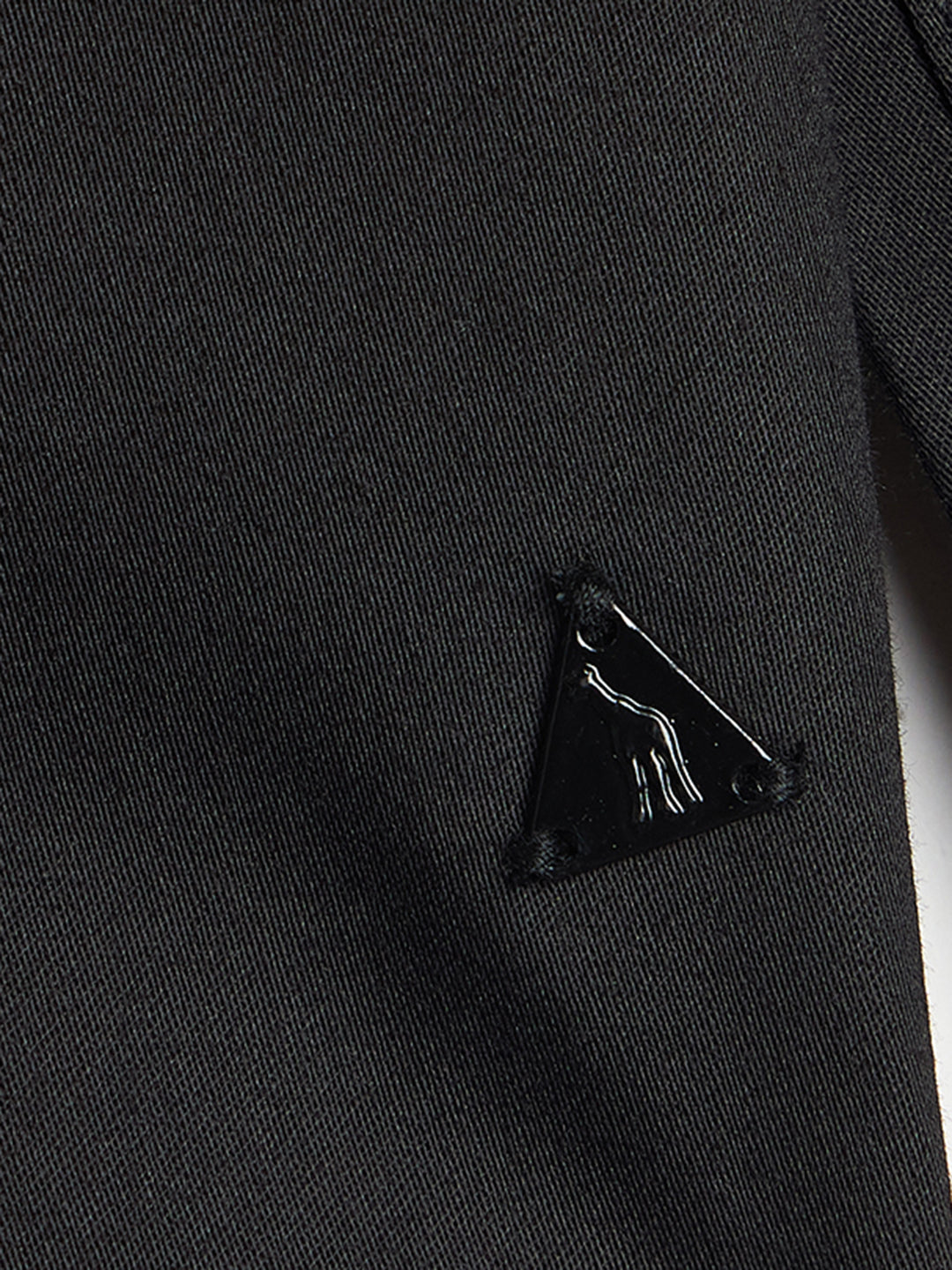 Blue Giraffe Boys Black Shirt