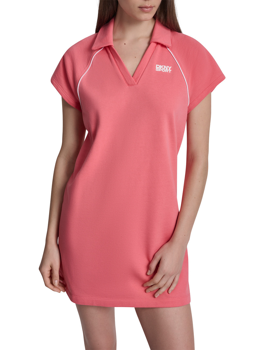 DKNY Women Peach Dress