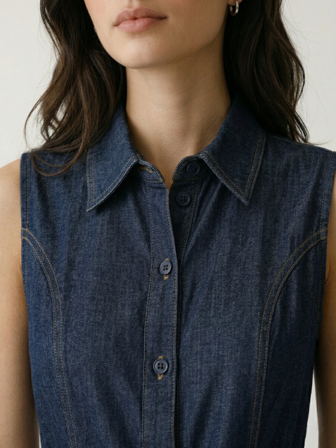 Elle Women Blue Flared Fit Dress