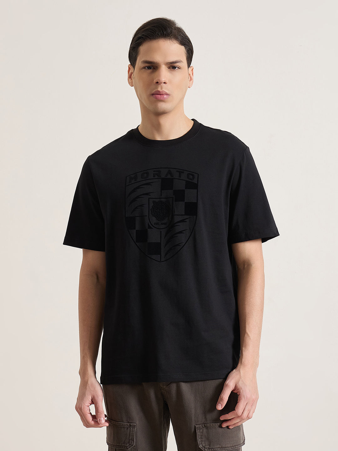 ANTONY MORATO Men Black Printed T-Shirt