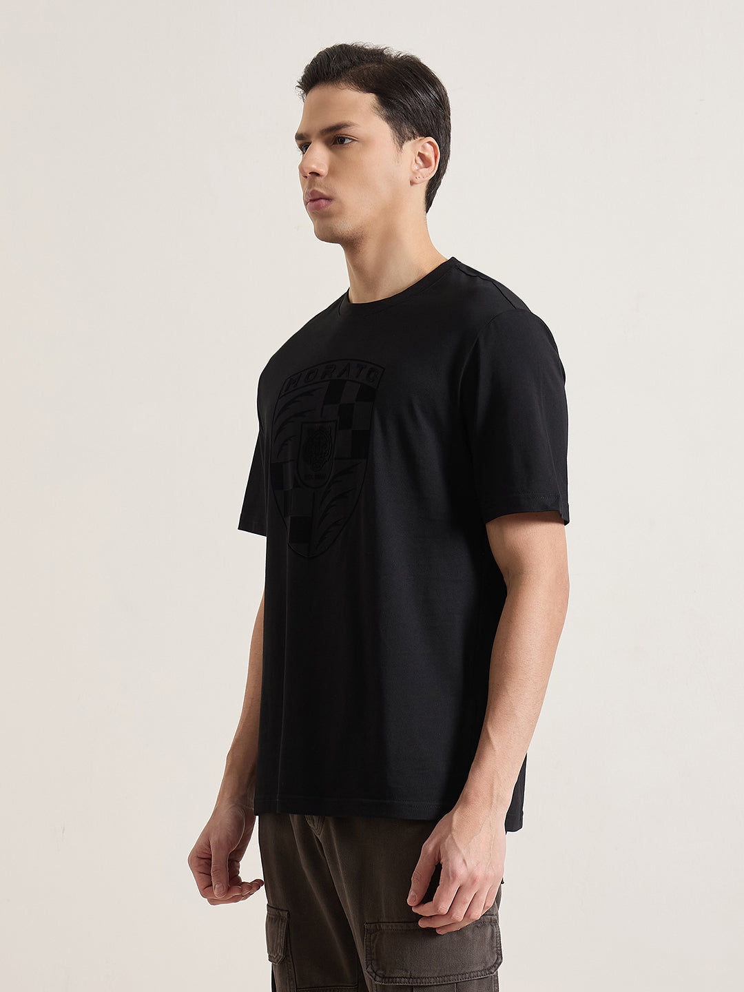ANTONY MORATO Men Black Printed T-Shirt