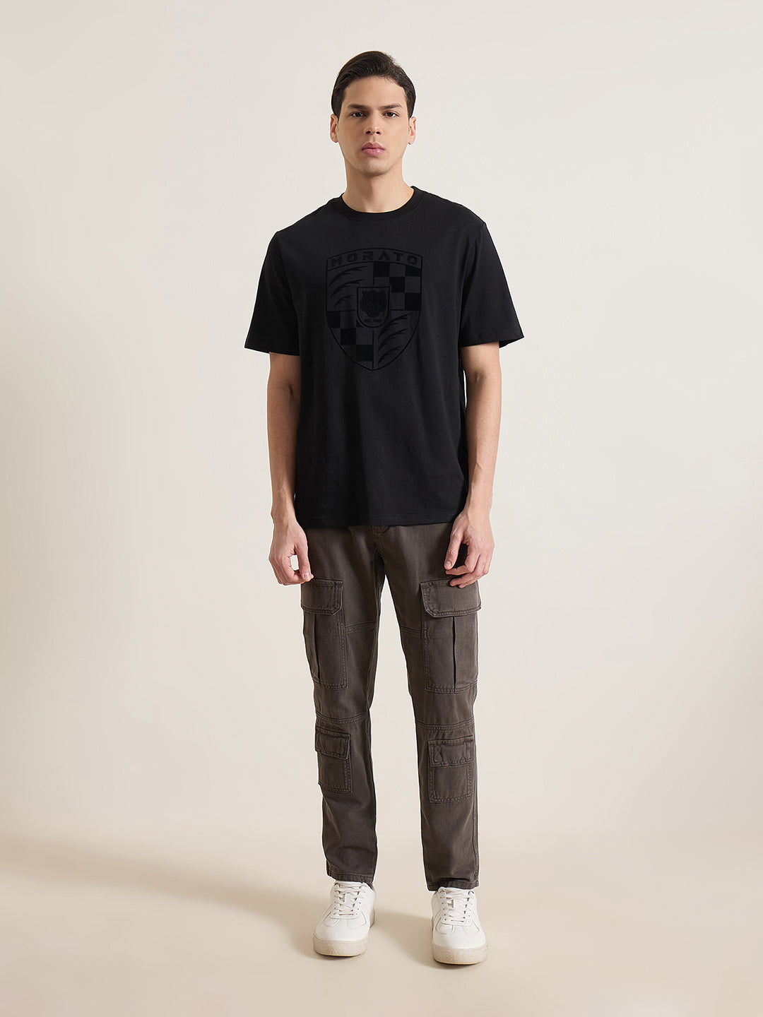 ANTONY MORATO Men Black Printed T-Shirt