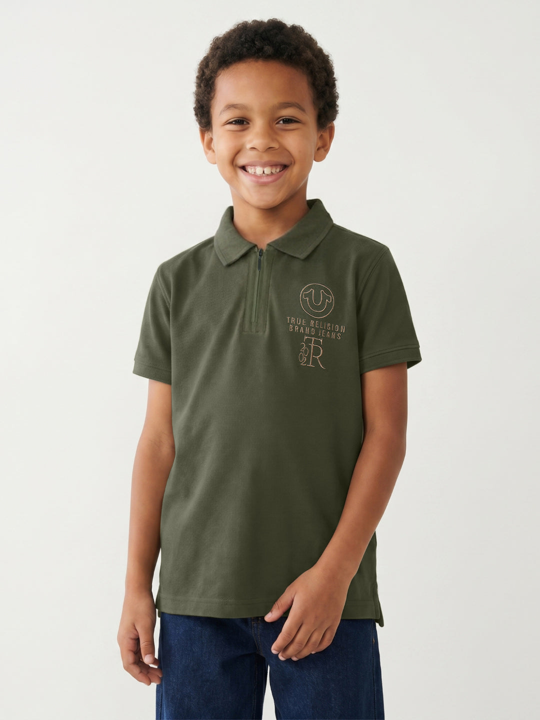 True Religion Boys Green T-Shirt