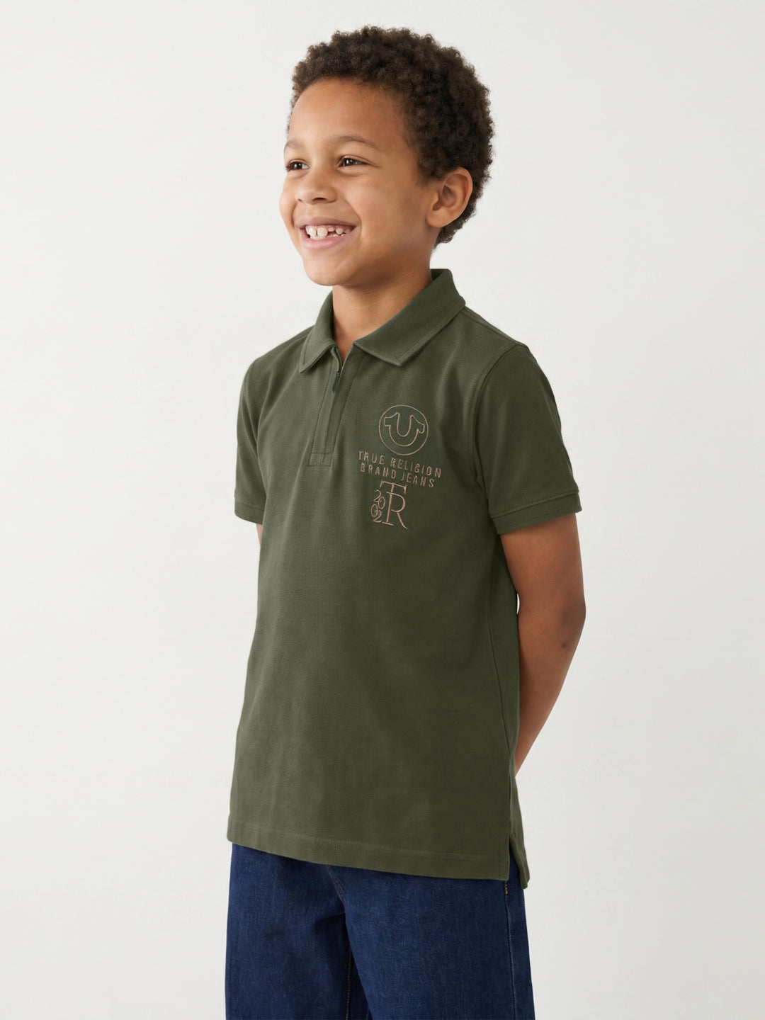 True Religion Boys Green T-Shirt