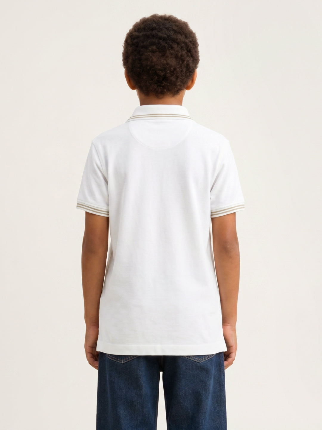 True Religion Boys White Cotton T-Shirt