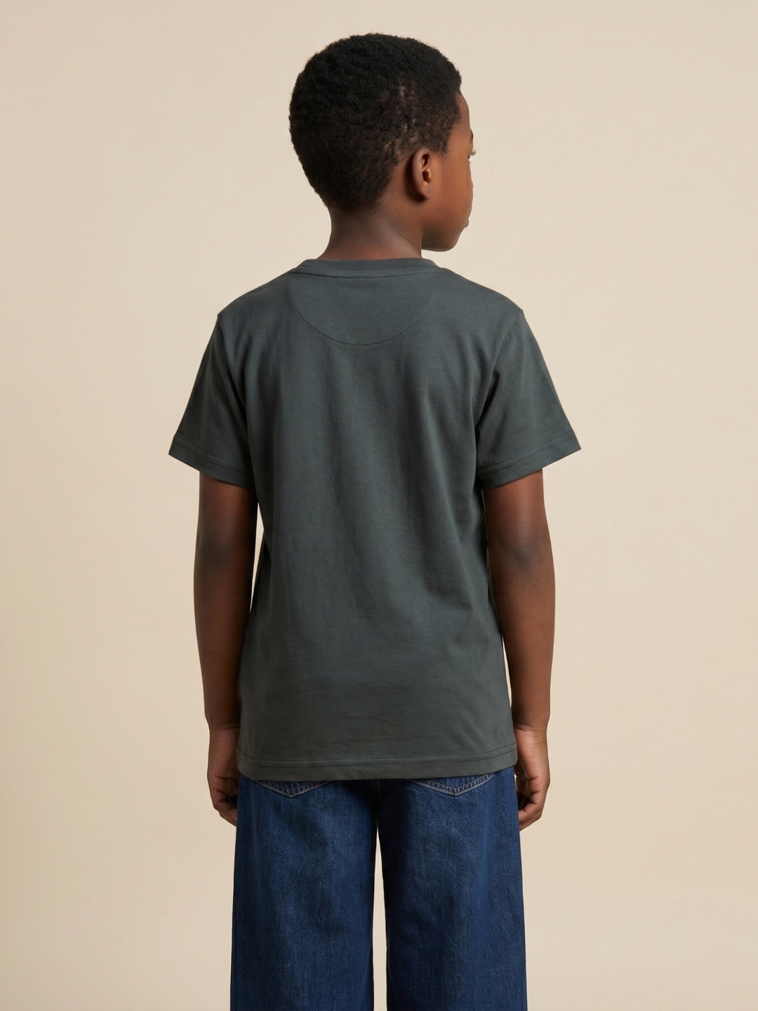 True Religion Boys Green Cotton T-Shirt