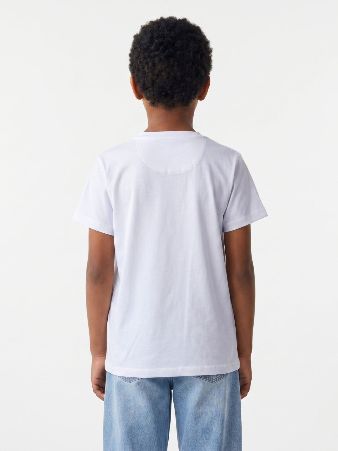 True Religion Boys Cream Cotton T-Shirt