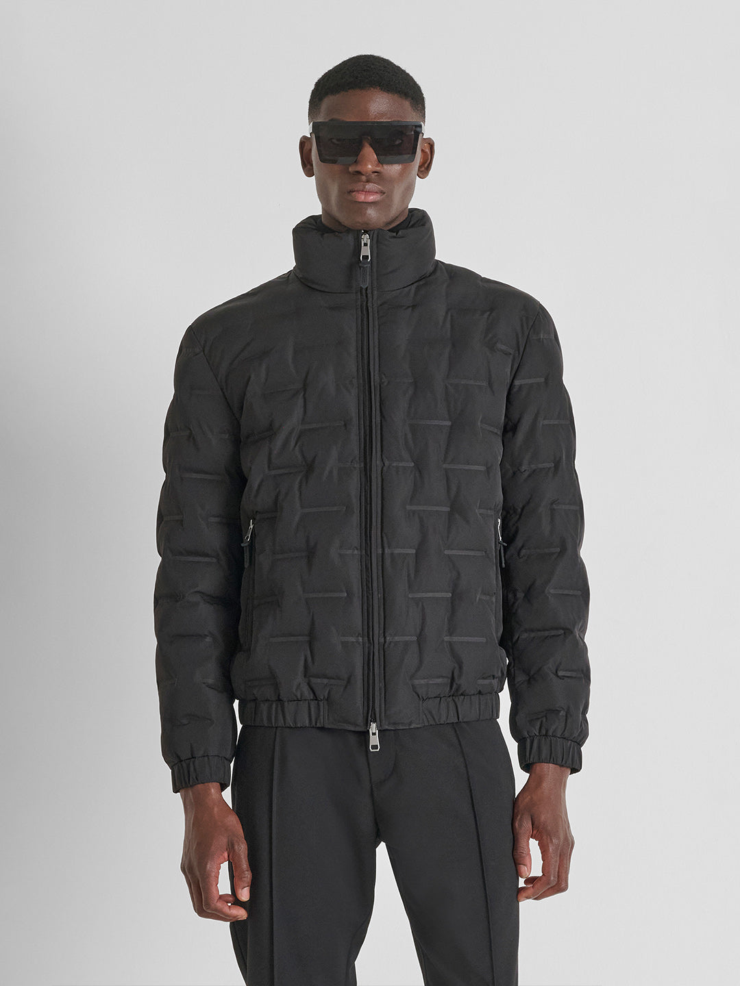 ANTONY MORATO Men Black Regular Fit Jacket