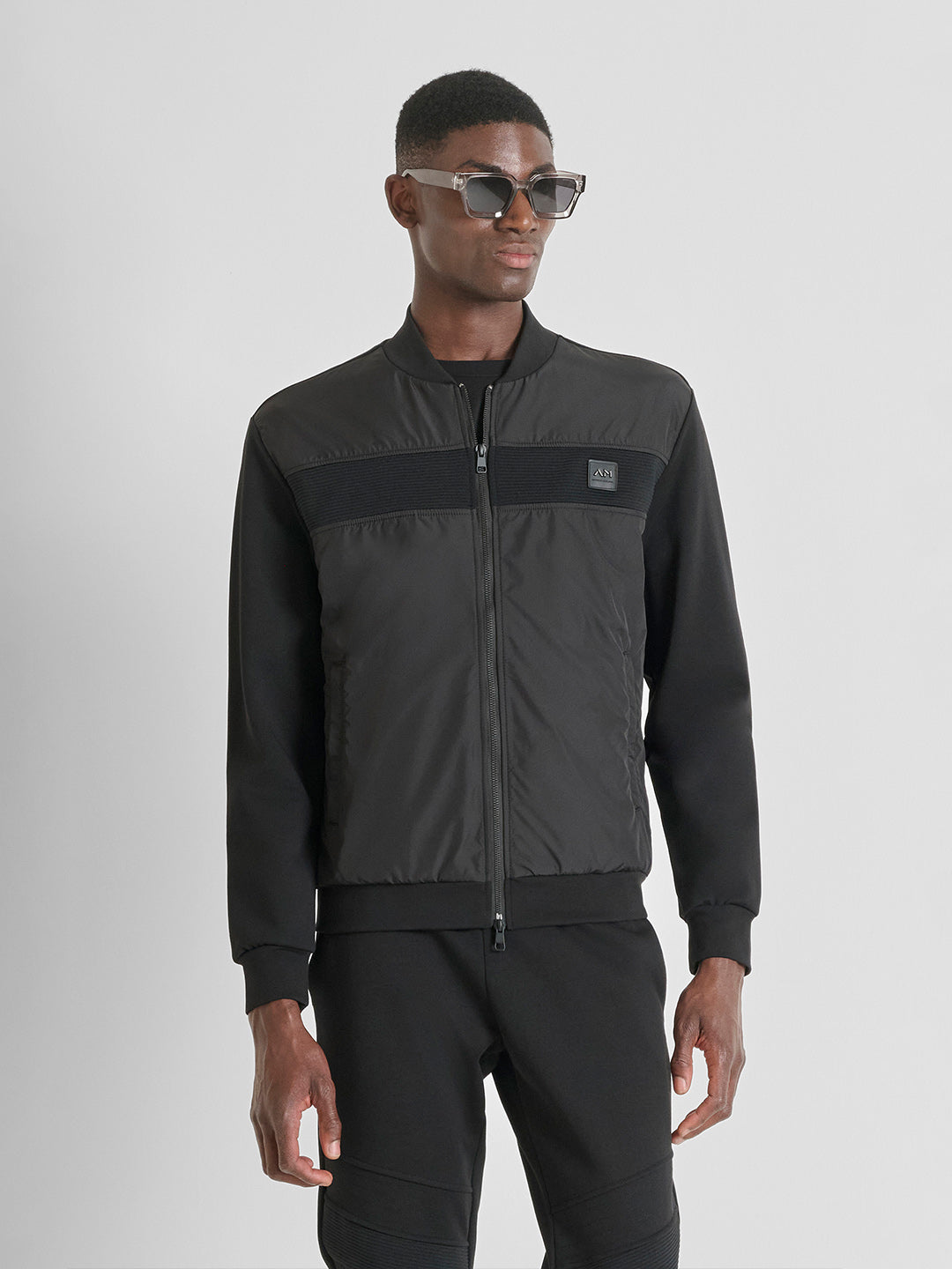 ANTONY MORATO Men Black Crew Neck Sweatshirt