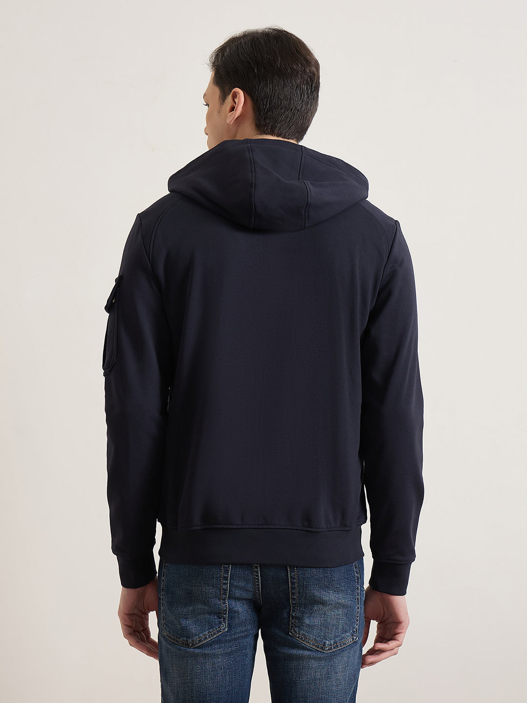 ANTONY MORATO Men Navy Blue Solid Sweatshirt