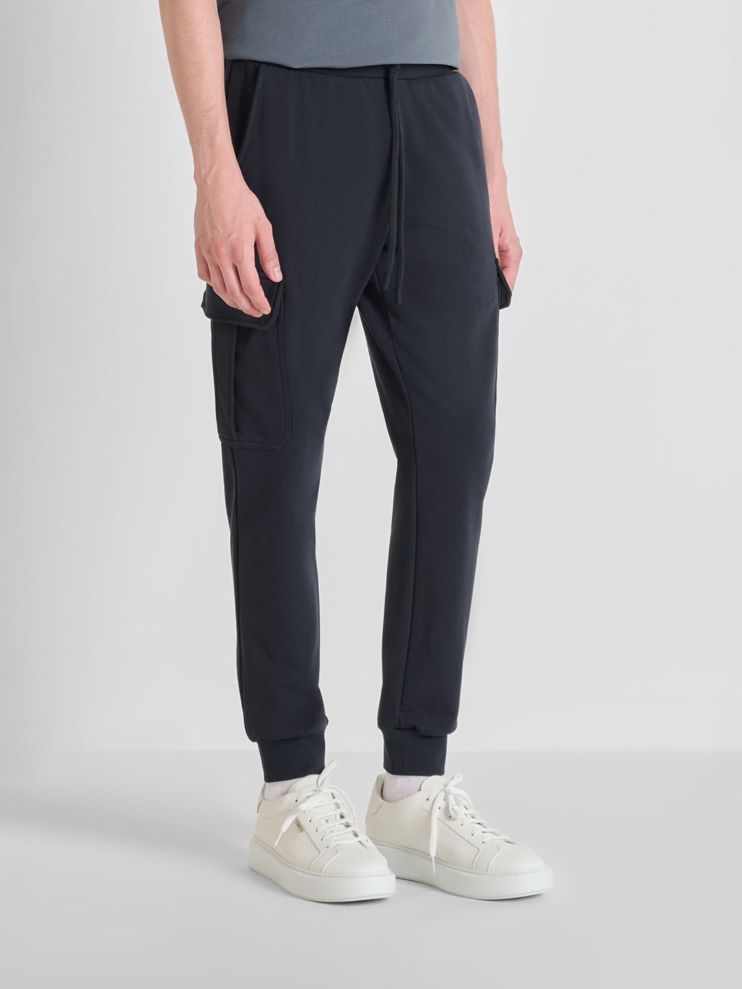 ANTONY MORATO Men Navy Blue Cotton Sweatpant