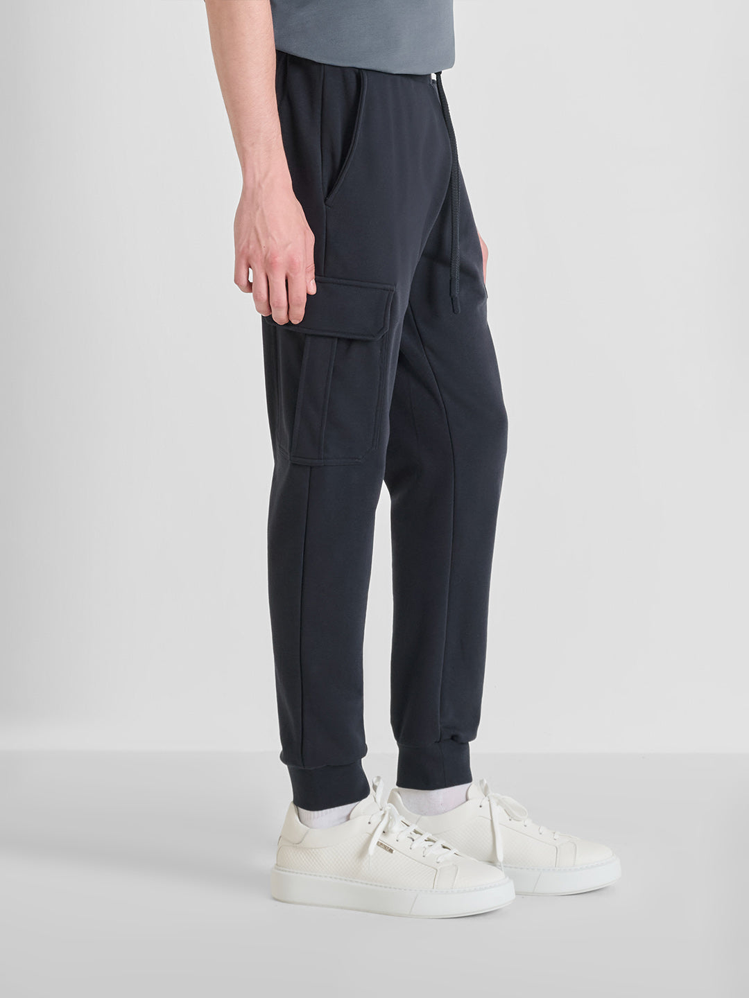 ANTONY MORATO Men Navy Blue Cotton Sweatpant