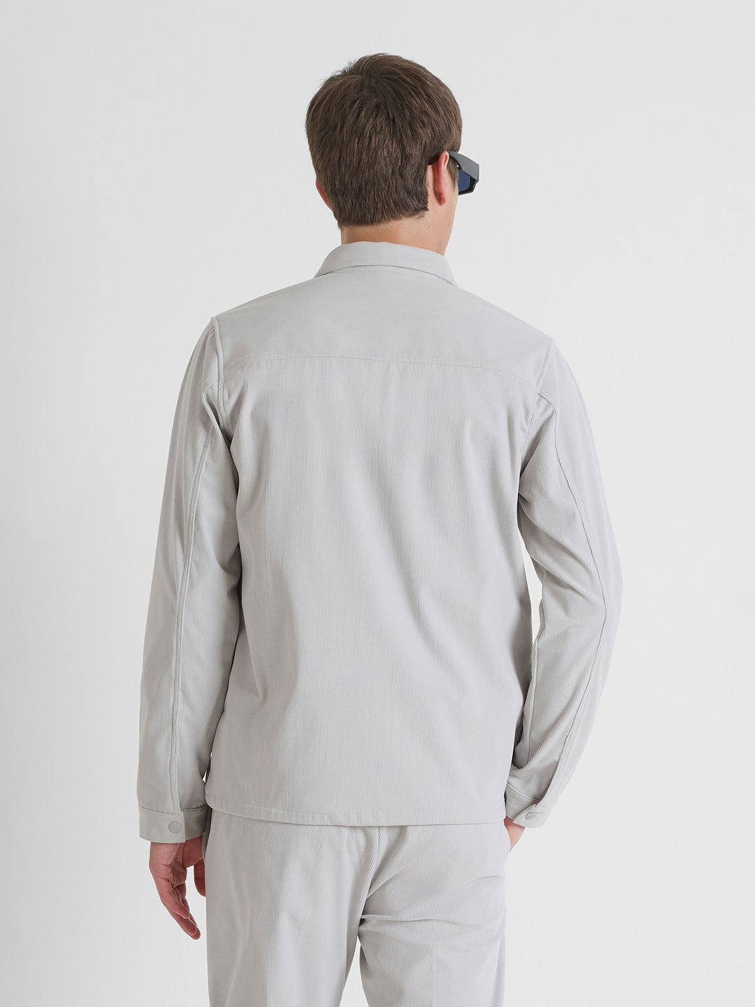 ANTONY MORATO Men Cream Corduroy Shirt