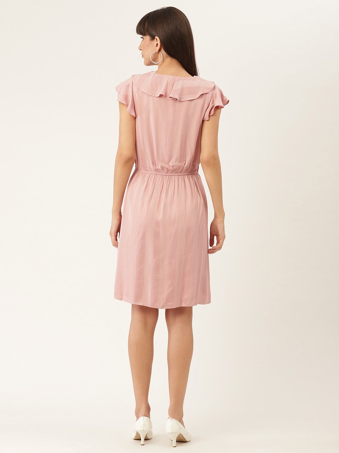 Elle Women V Neck Dress