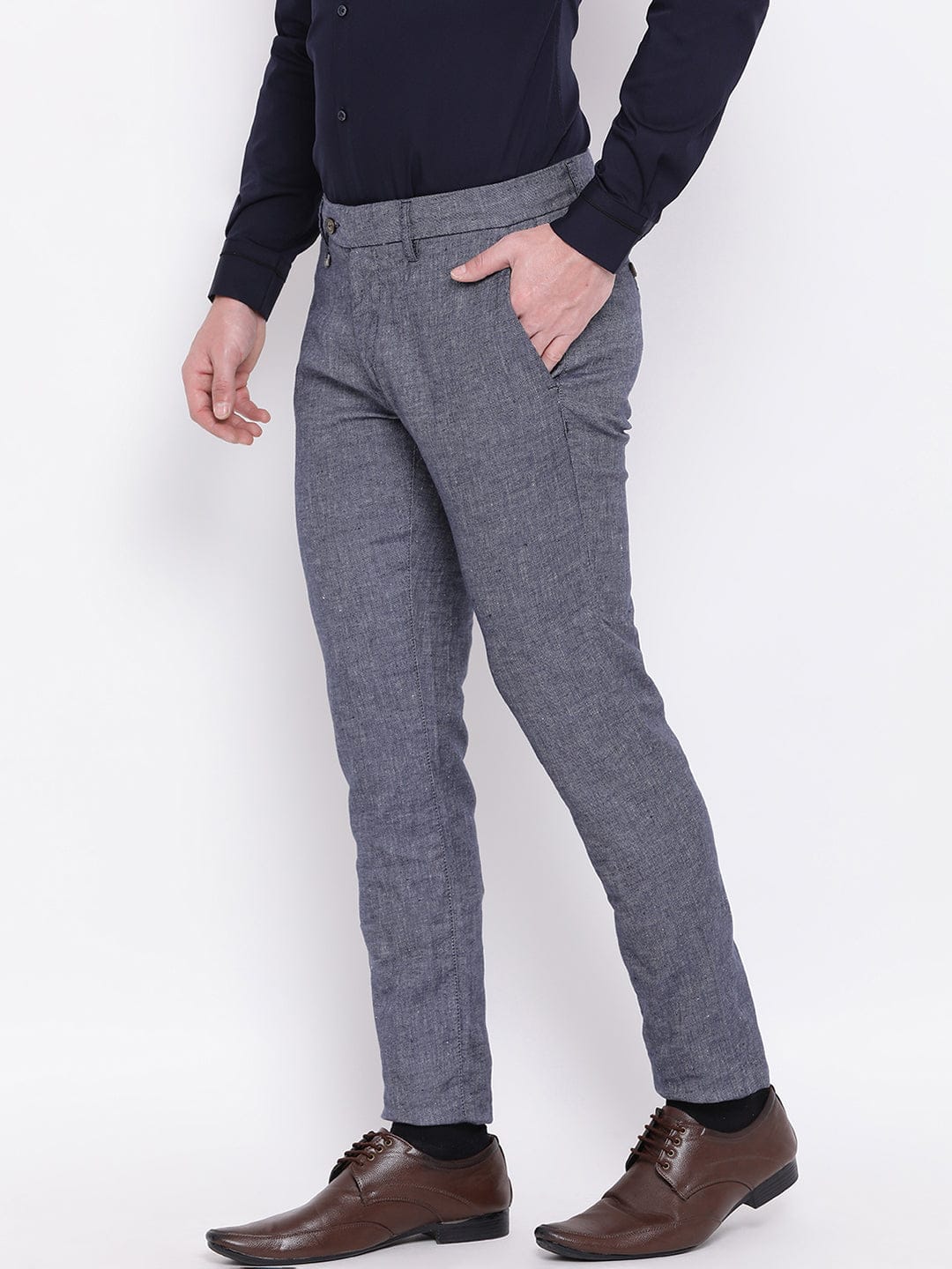 Antony Morato Men Blue Skinny Fit Trouser