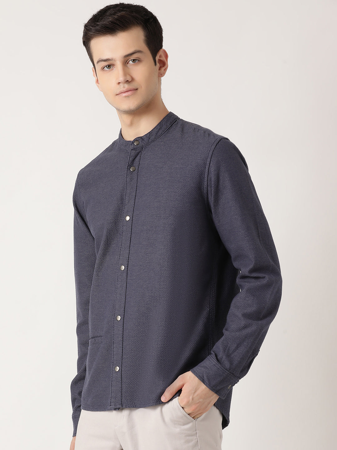 Bruun & Stengade Men Round Neck Jacket
