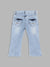 Elle Kids Girls Blue Solid Fit and Flare Jeans