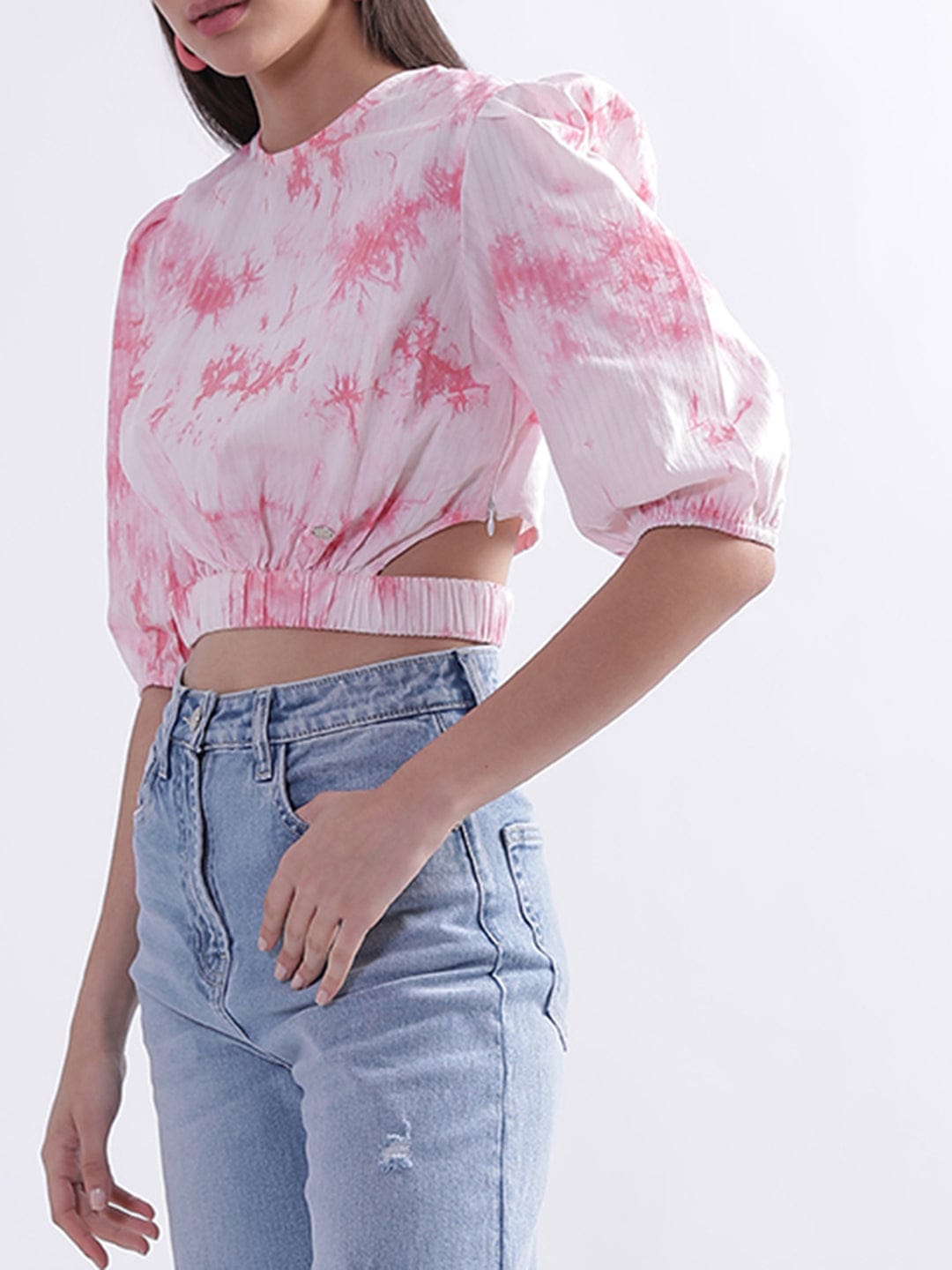 Elle Women White Top