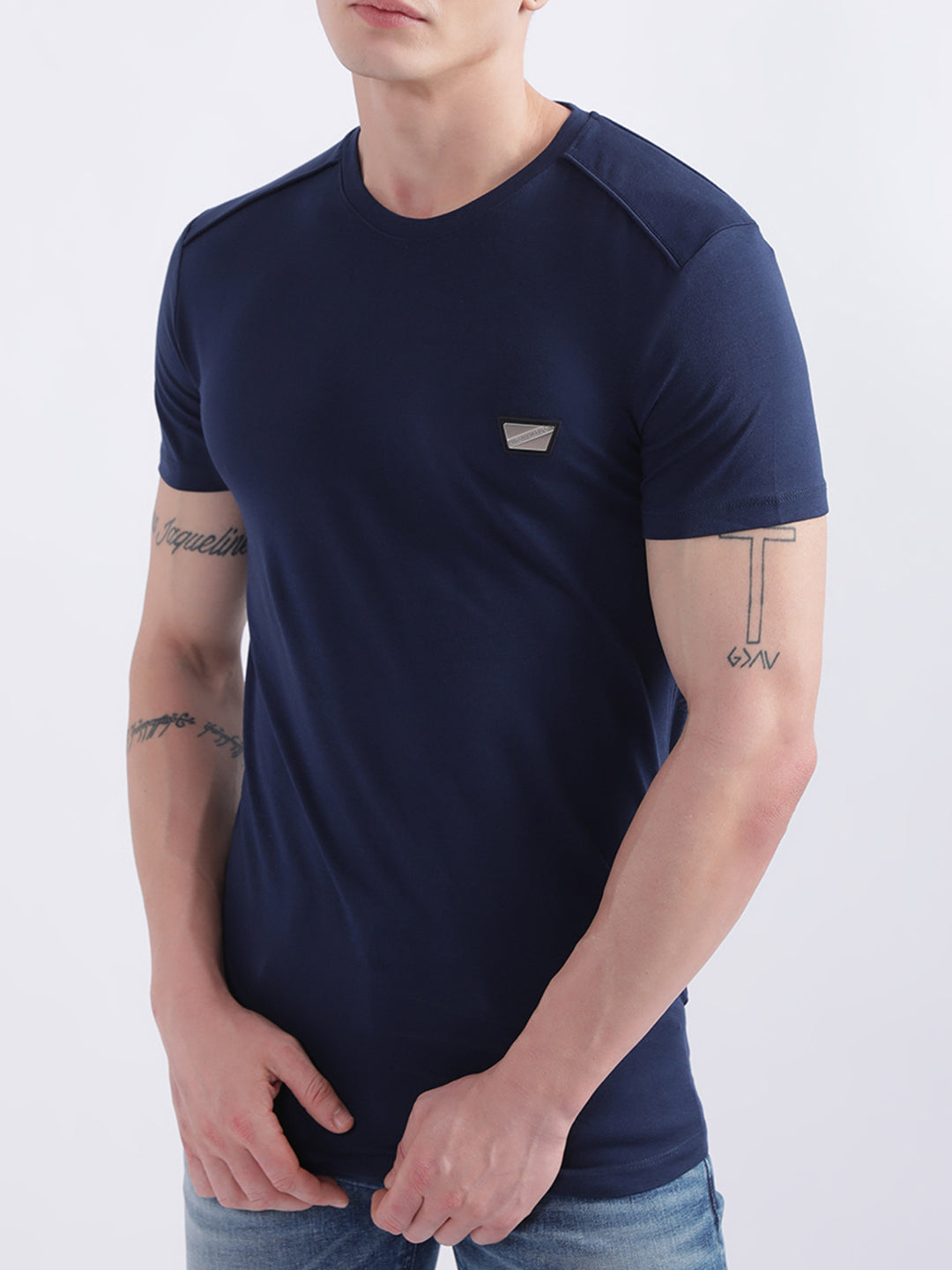 Antony Morato Blue 7103 Slim Fit T-Shirt
