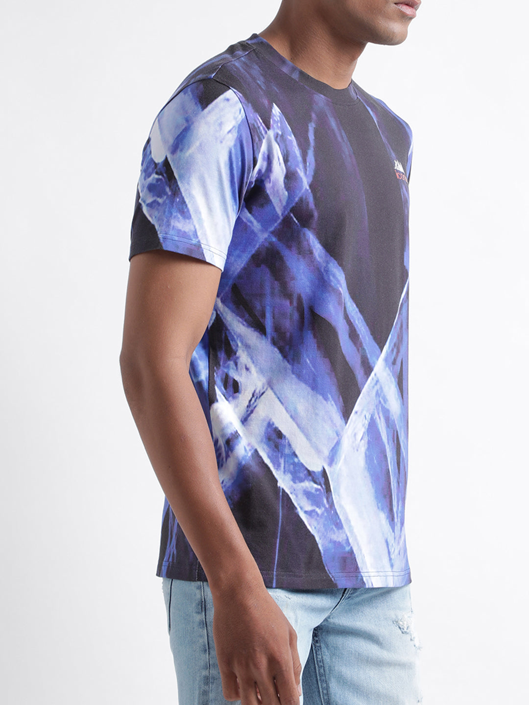 Iconic Multi Printed Regular Fit T-Shirt