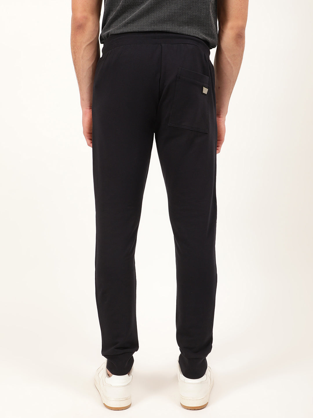 Antony Morato Men Blue Solid Slim-fit Joggers