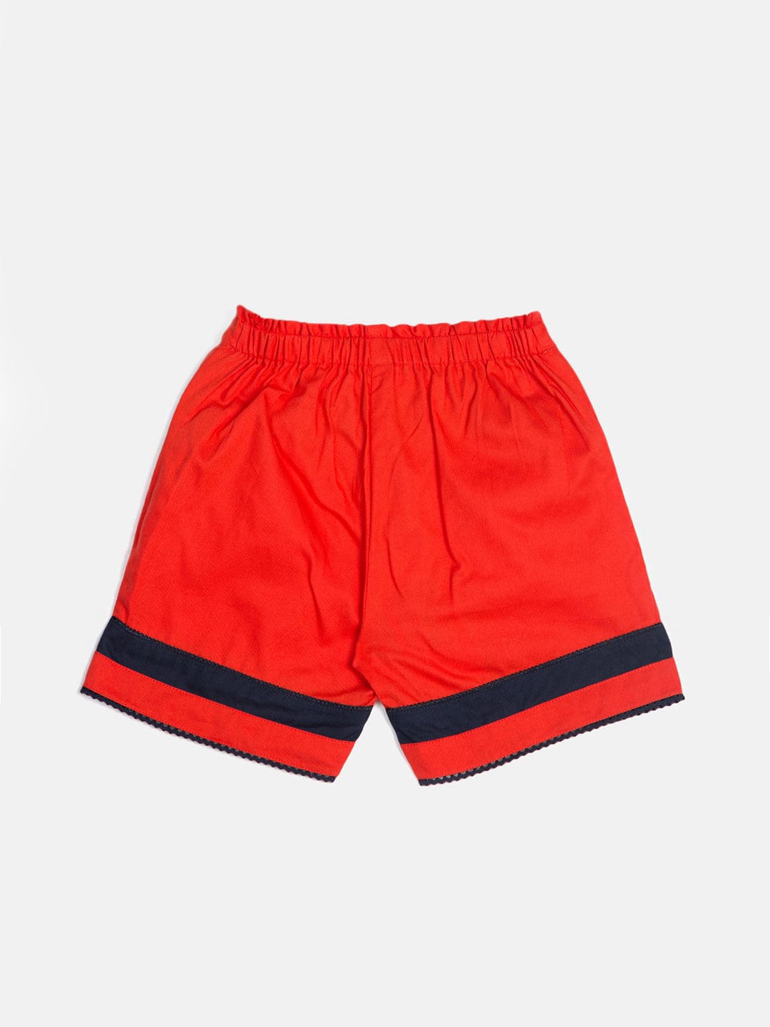 Blue Giraffe Girls Shorts