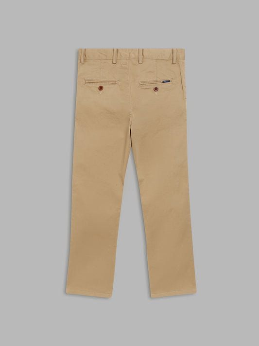 Gant Boys Beige Cotton Trousers