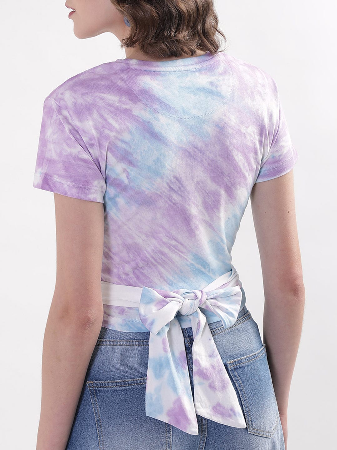 Elle Women Blue Tshirt