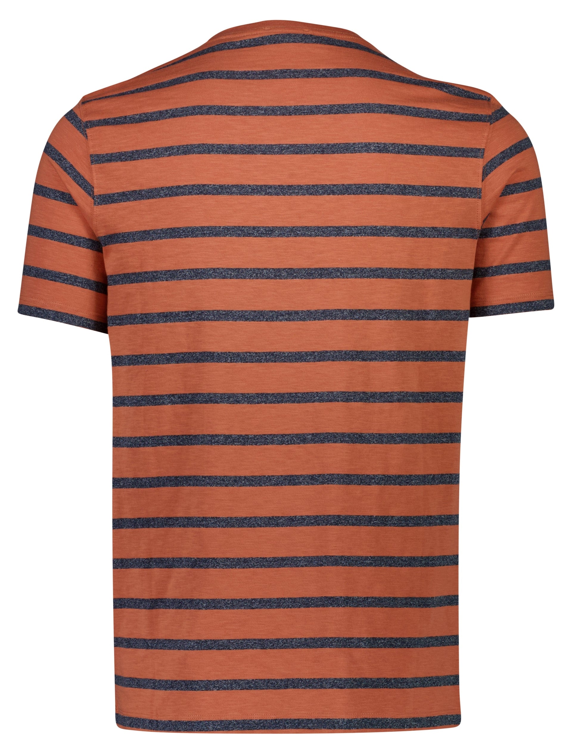 Lindbergh Men Striped Round Neck Tshirt