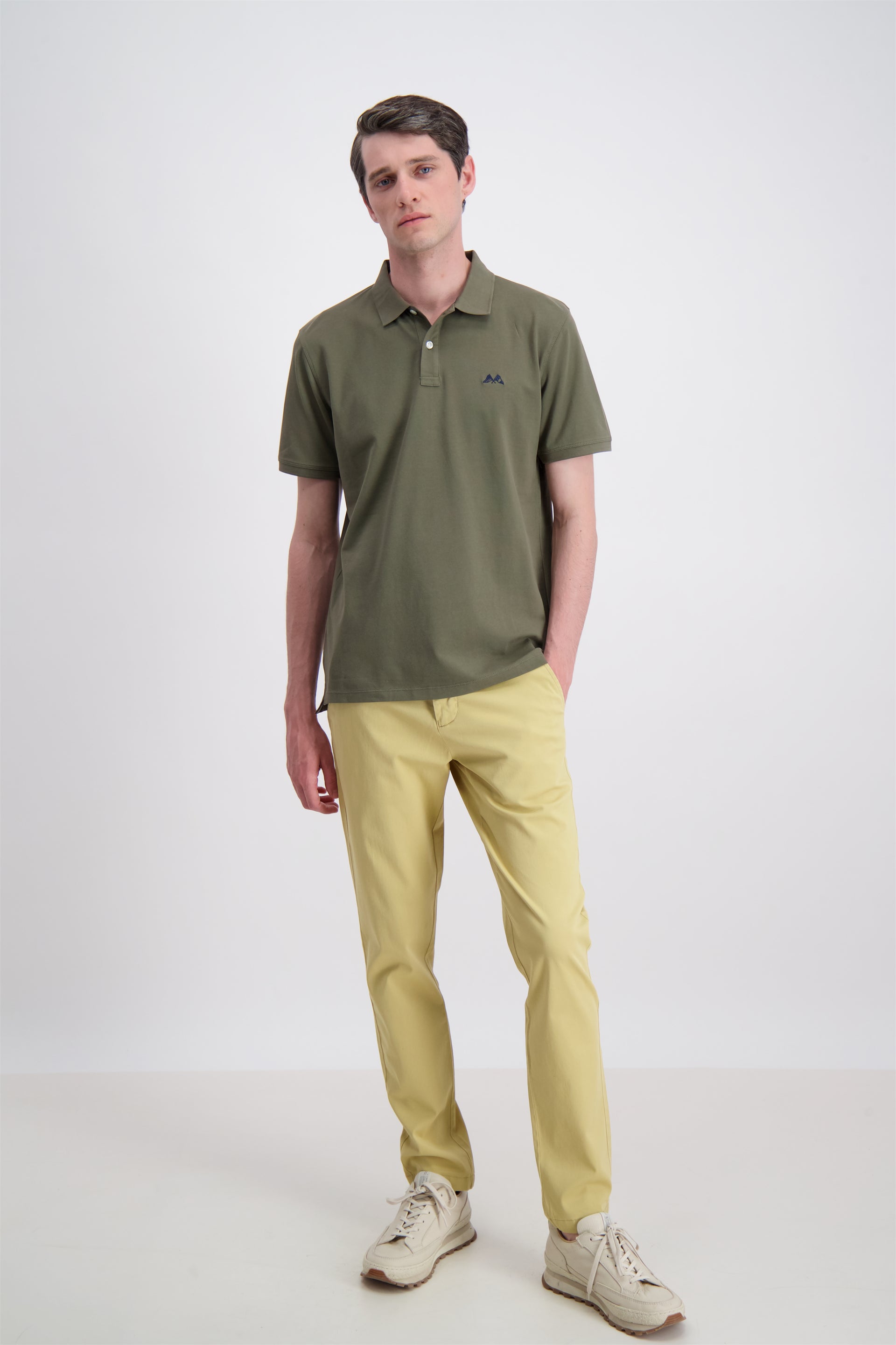 Lindbergh Men Solid Polo Tshirt