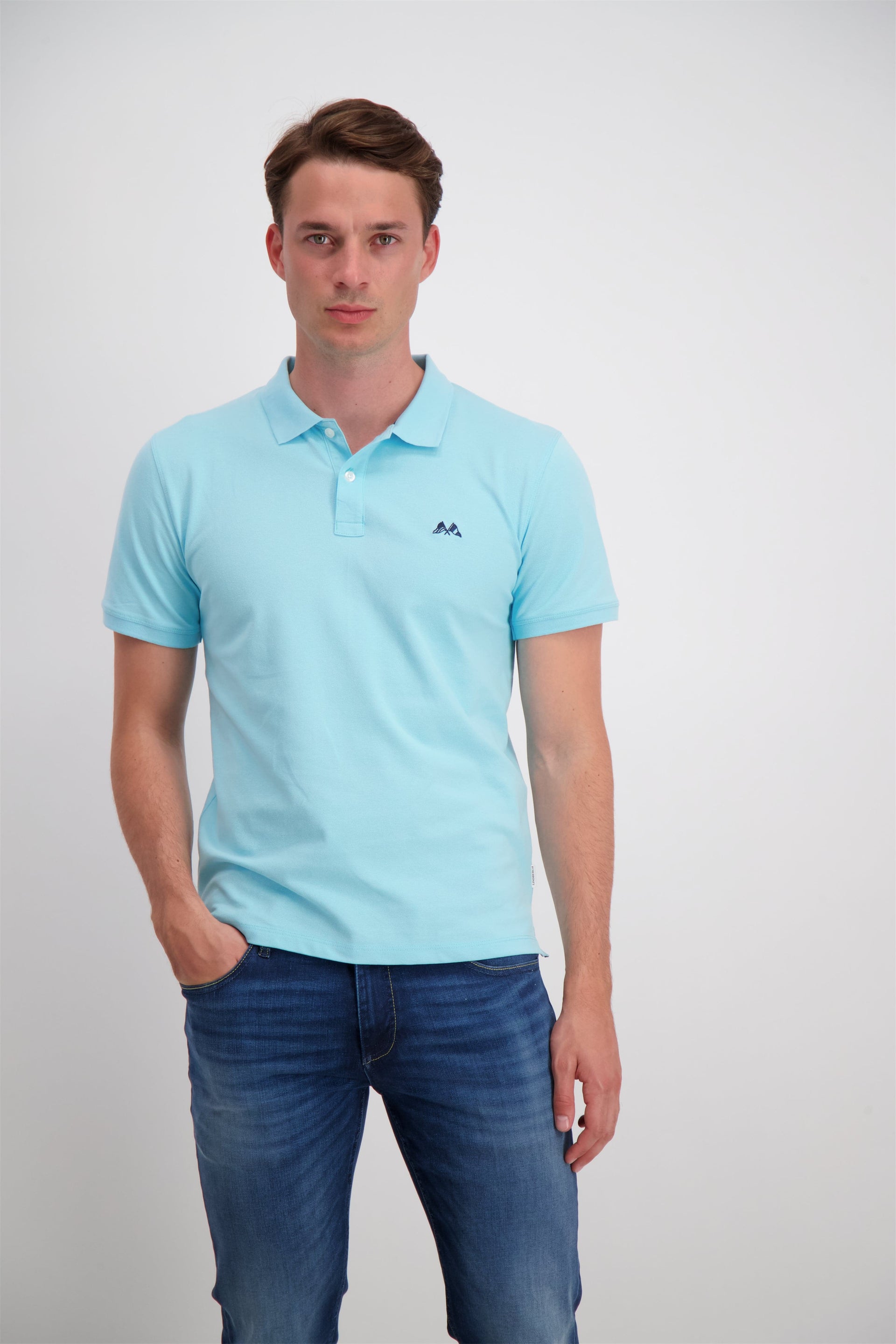 Lindbergh Men Solid Polo Tshirt
