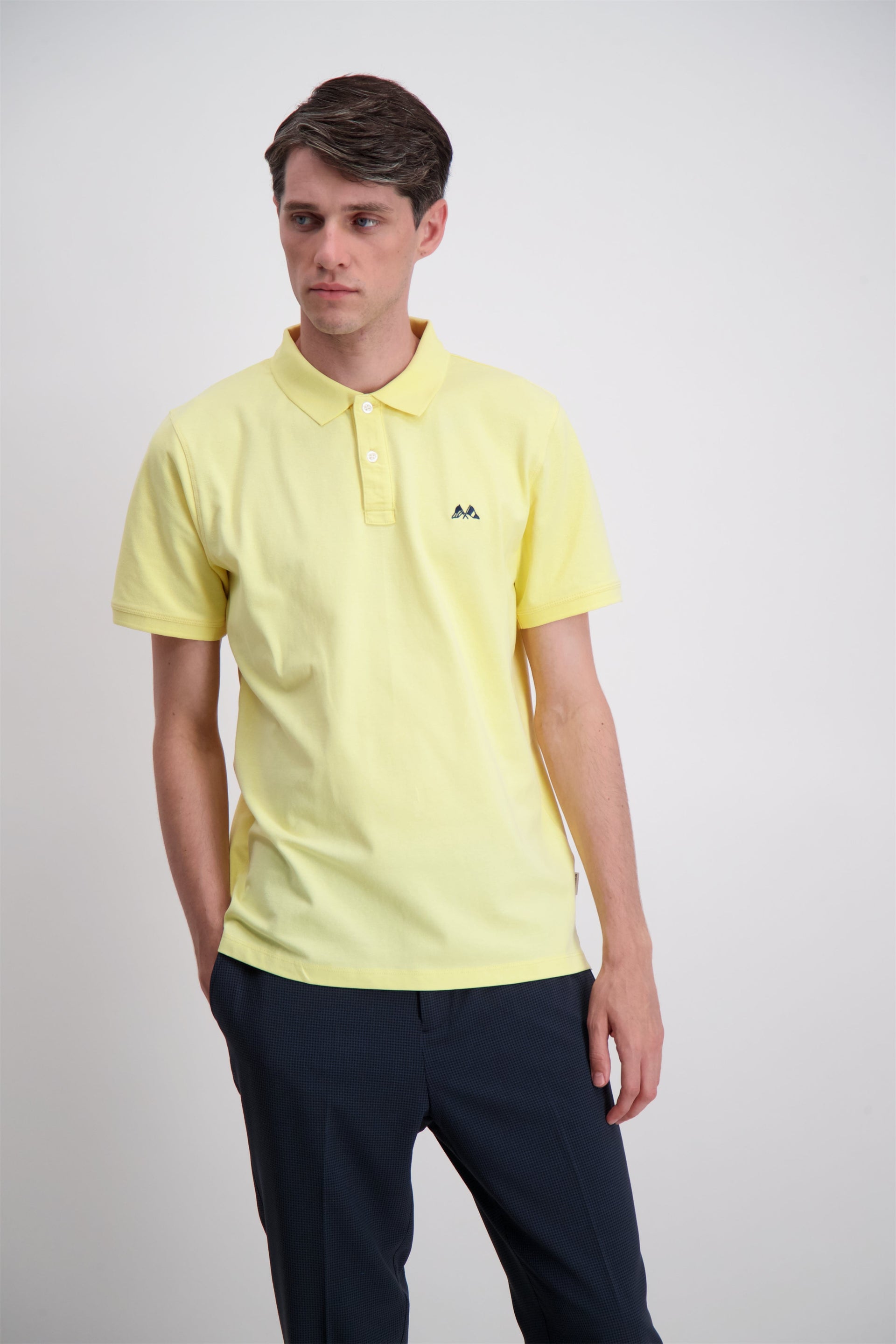 Lindbergh Men Solid Polo Tshirt