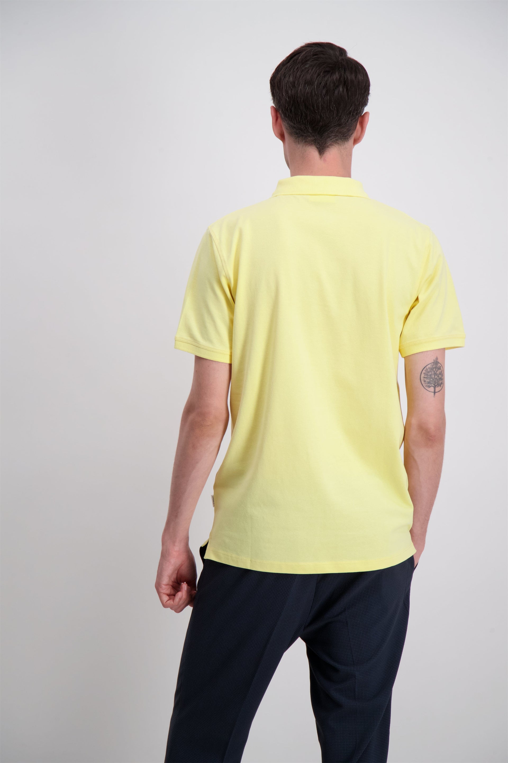 Lindbergh Men Solid Polo Tshirt