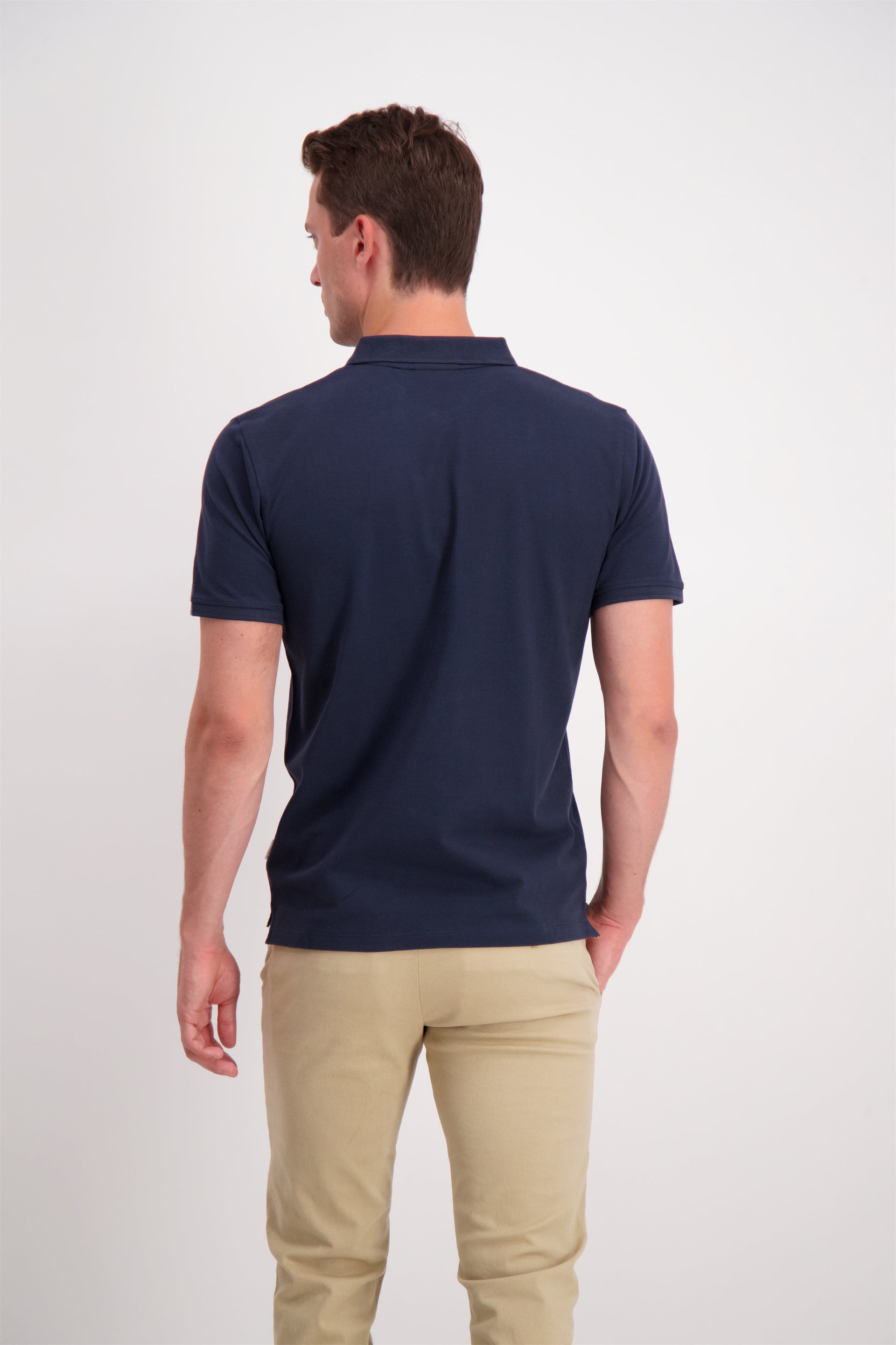 Lindbergh Men Solid Polo Tshirt