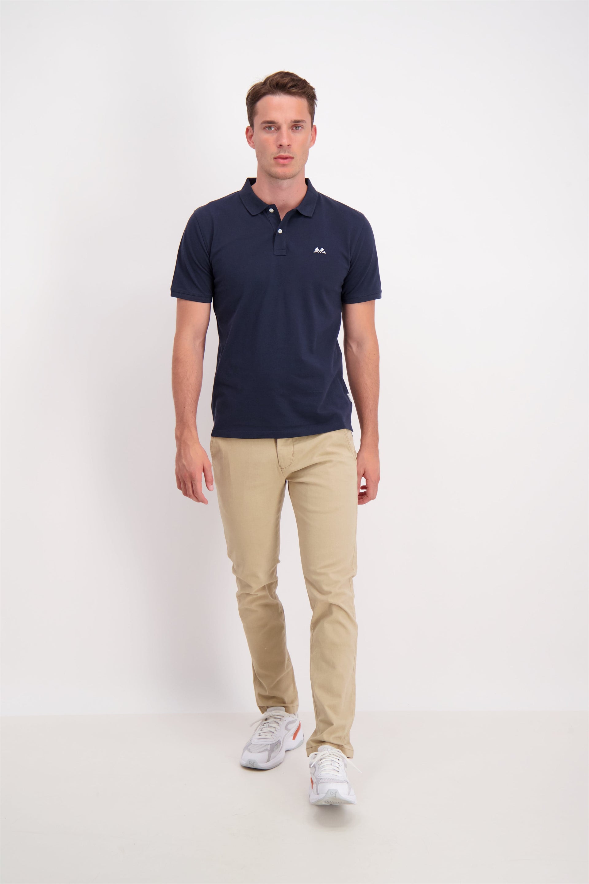 Lindbergh Men Solid Polo Tshirt