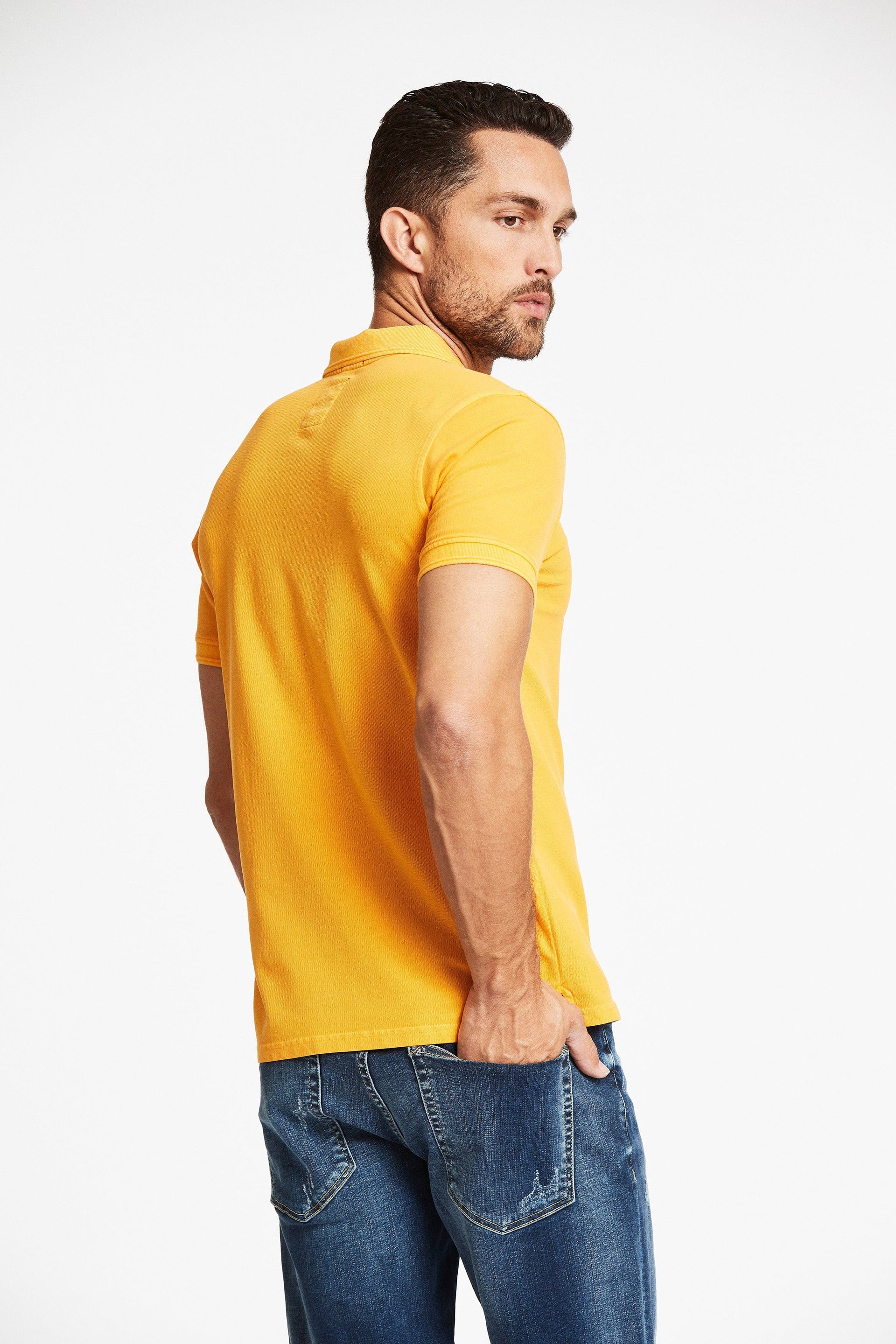 Lindbergh Men Solid Polo Tshirt