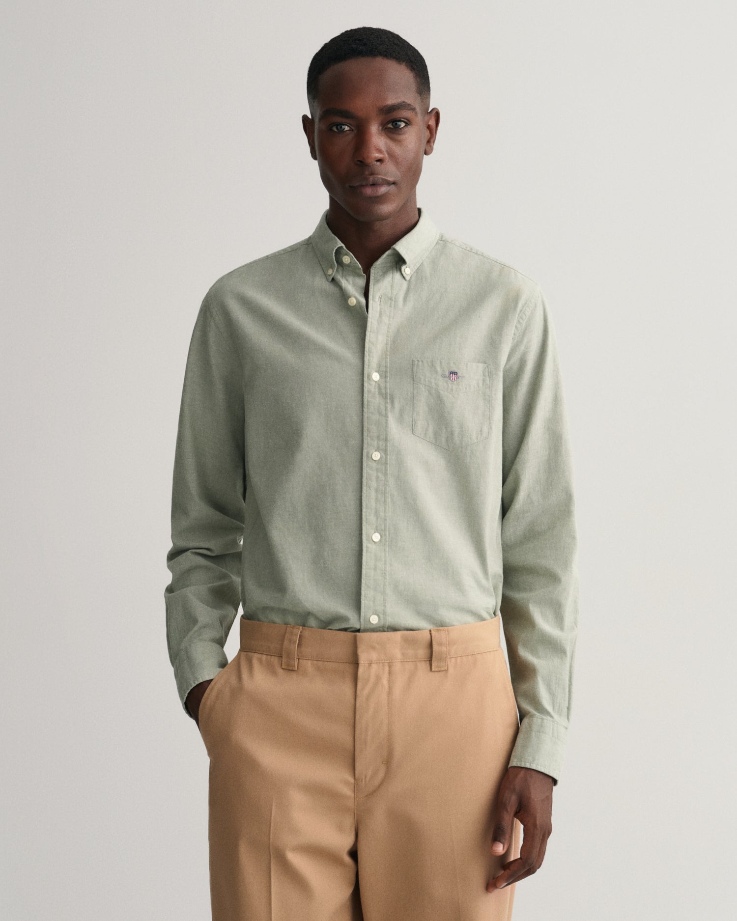 Gant Green Regular Fit Shirt