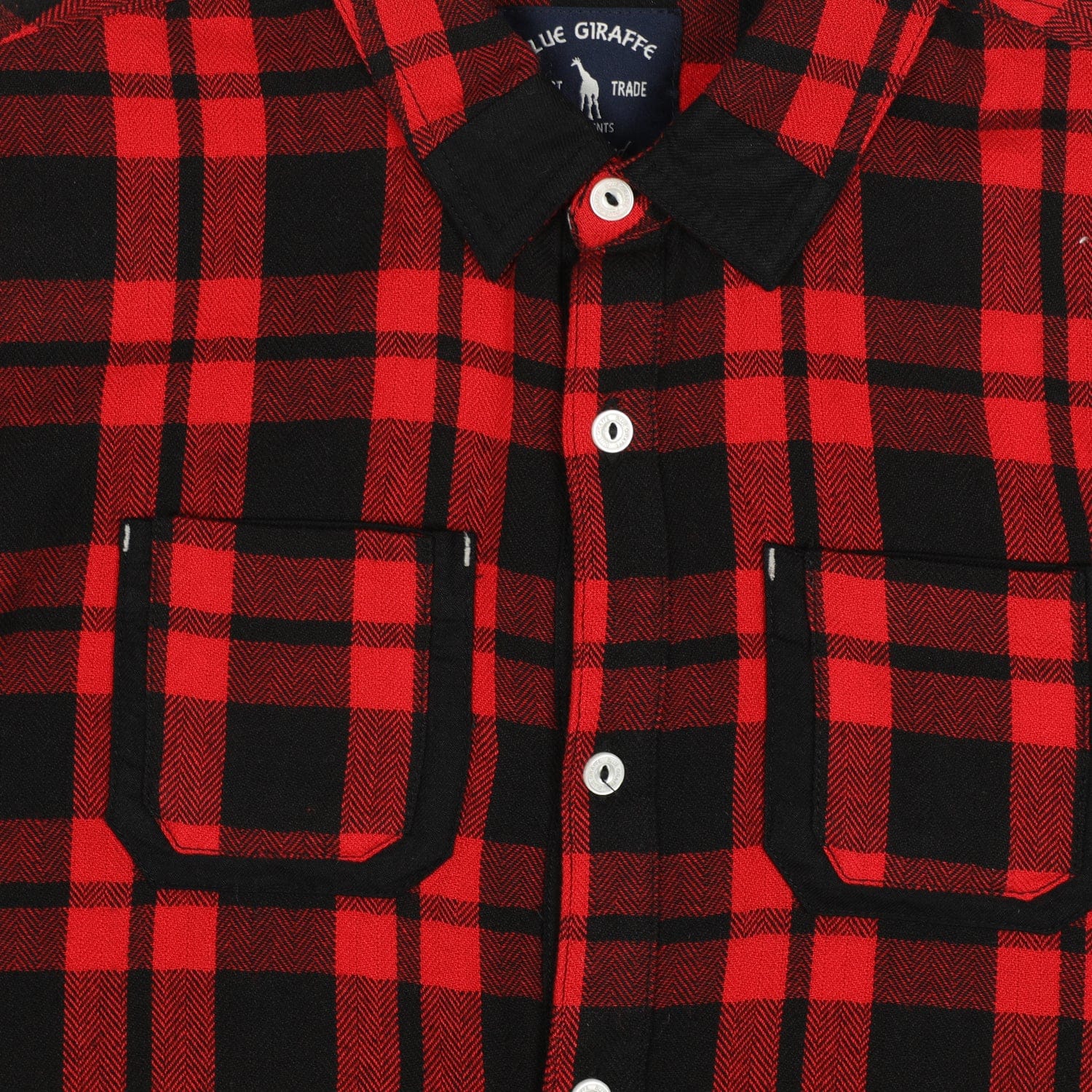 Blue Giraffe Boys Shirt