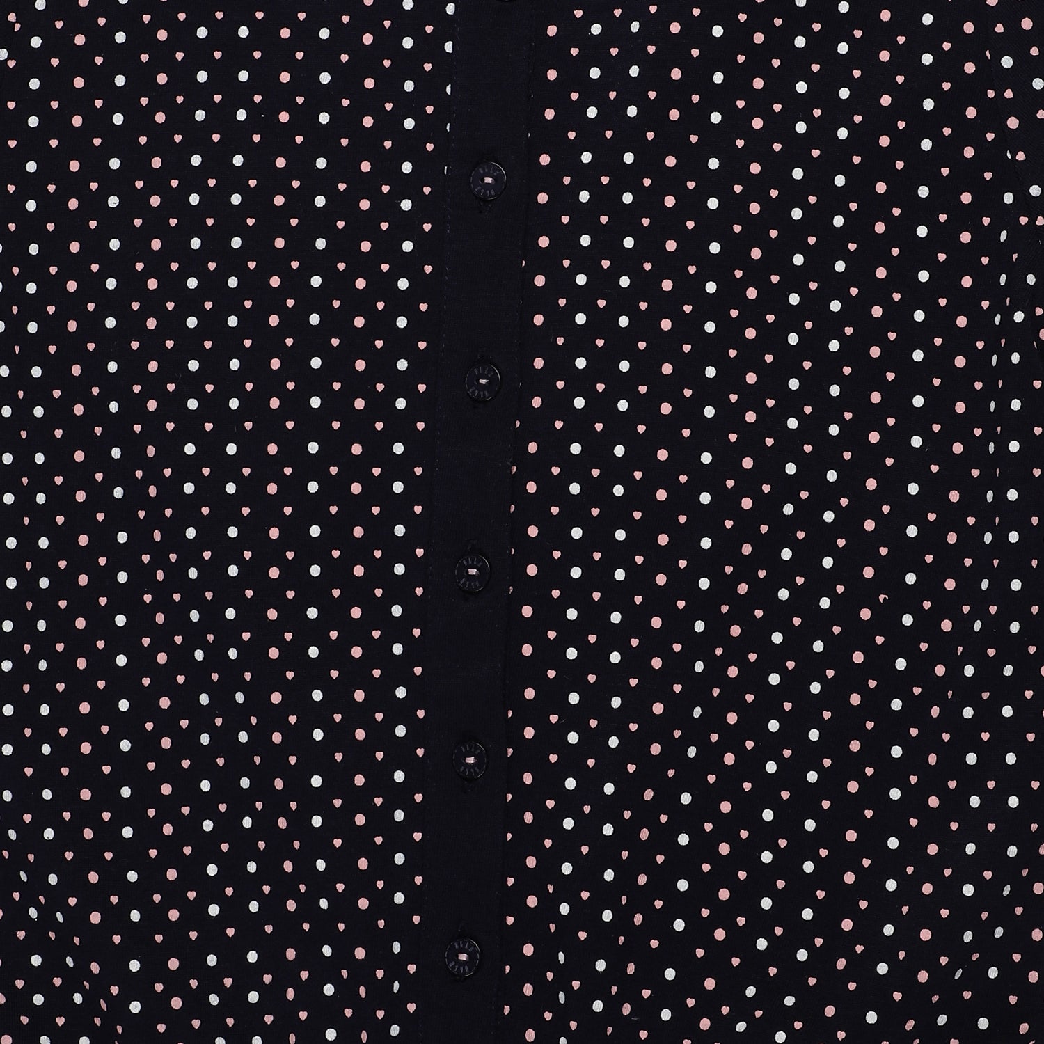 Elle Kids Girls Navy Printed Round Neck Jumpsuit