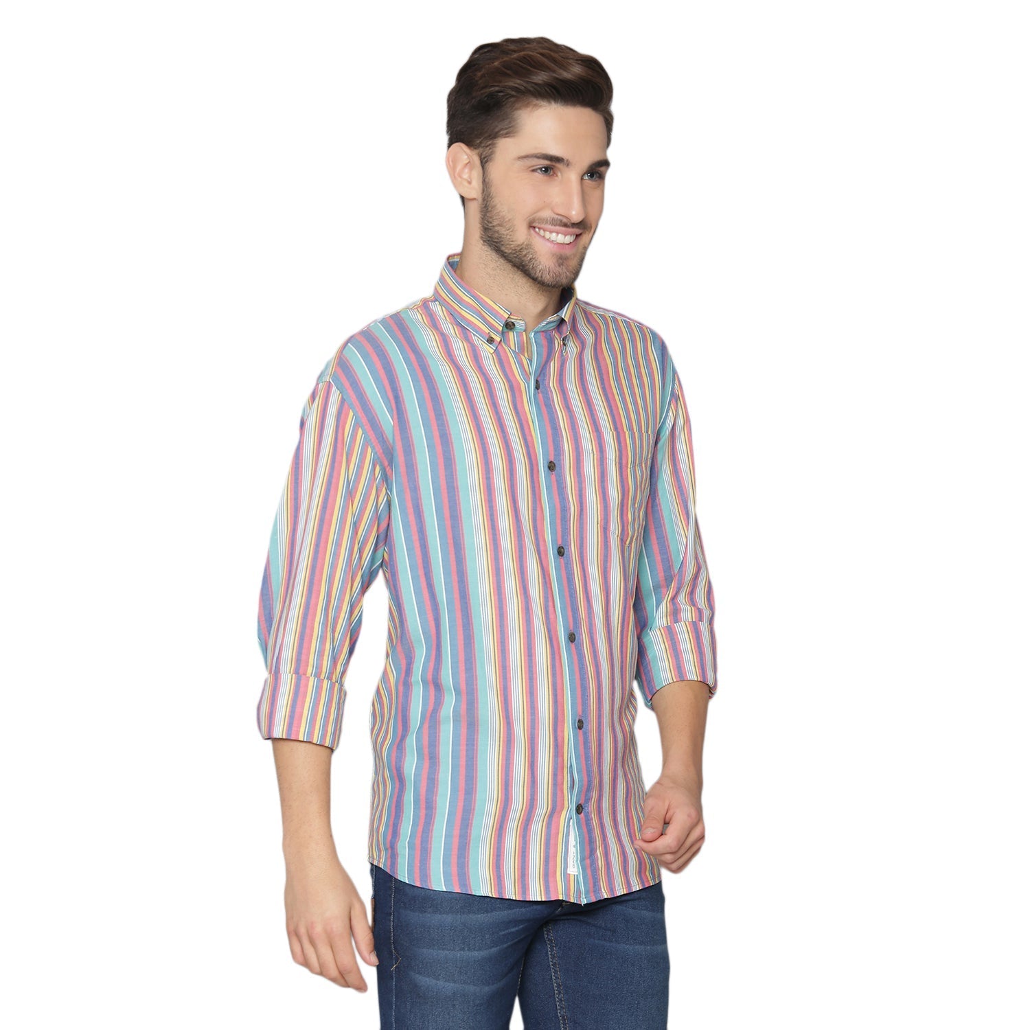 Gant Multi Striped Regular Fit Shirt