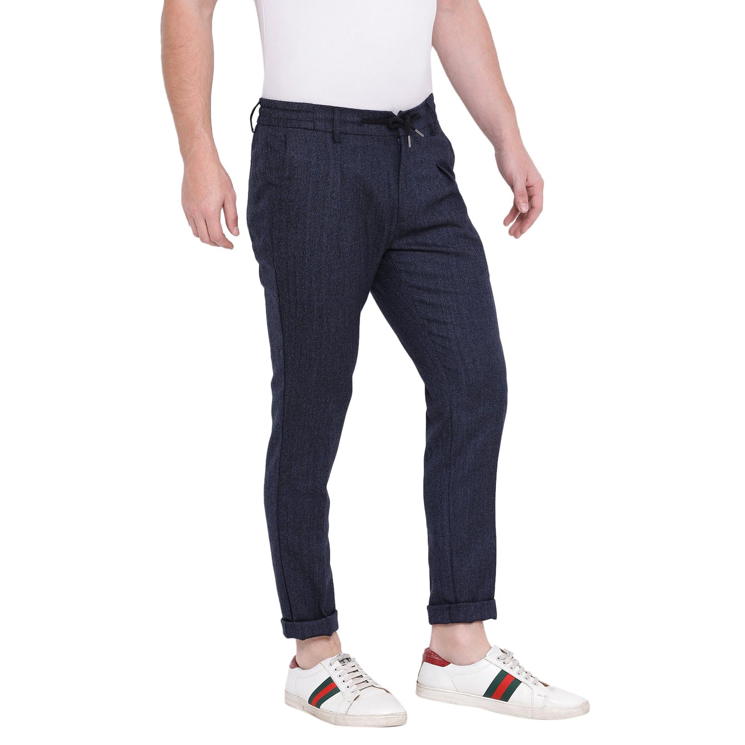 Bruun & Stengade Men Slim Fit Trouser